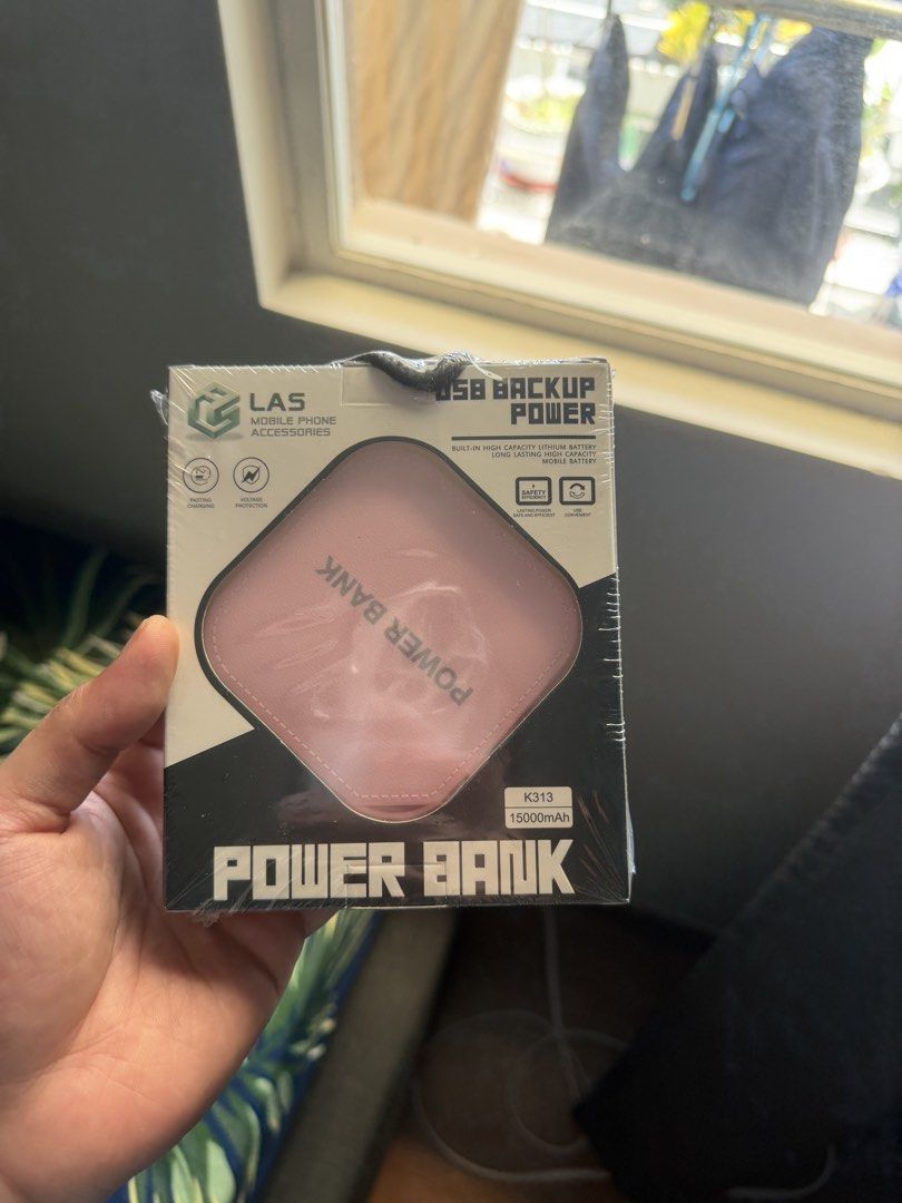 15000 mah Powerbank (Category: Batteries & Power Banks) located in Manila. Submitted by mmmmmmmm_329 (Listing ID 1465792815, Image 1). Description: Qc Area Bank Transfer/Maribank Delivery.