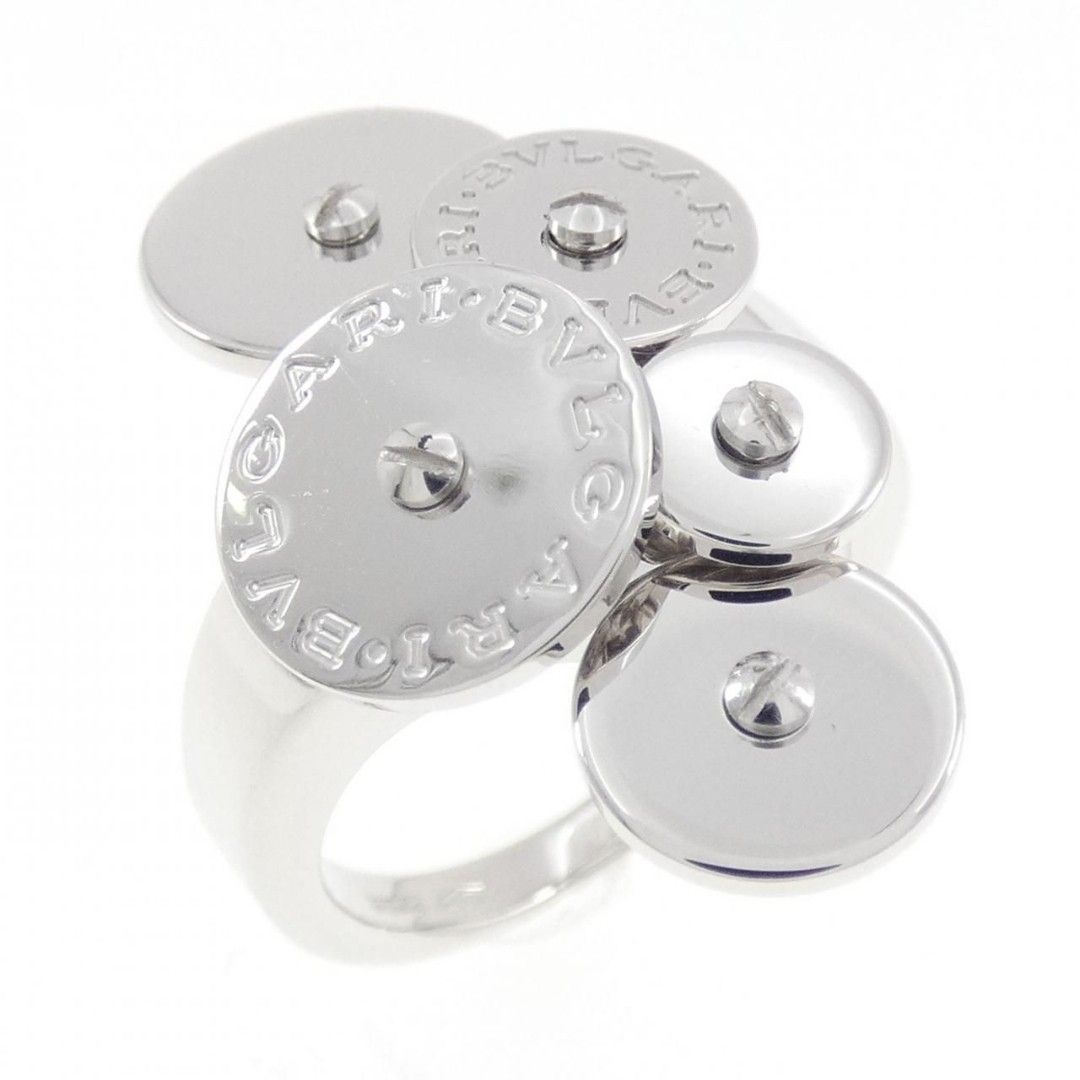 18k Authentic Bulgari Ring (Category: Rings) located in Manila. Submitted by treasurechest888 (Listing ID 1465882309, Image 2). Description: Preowned 18k white gold authentic Bulgari 5 Disk Cicladi Ring (10.40 grams, size 7). Only 98,500 pesos..