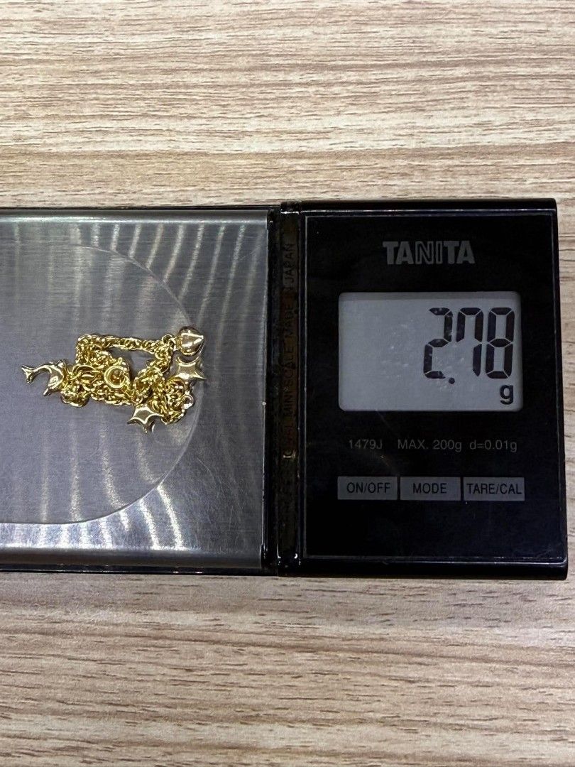 18k Saudi gold charms bracelet (Category: Bracelets) located in Manila. Submitted by bhelgoldseller2ndaccount (Listing ID 1465949641, Image 2). Description: New!!✨New!!✨New!! Authentic 18k Saudi Golds 💯pawnable/naisasanla 💯with high appraisal rate 💯good investment 💯Direct supplier price 👉OPEN for resellers 🌺please take time to evaluate their actual sizes and grams 👉Best panggift for all occasions ✅ Sold per grams not per piece Kya lowest p