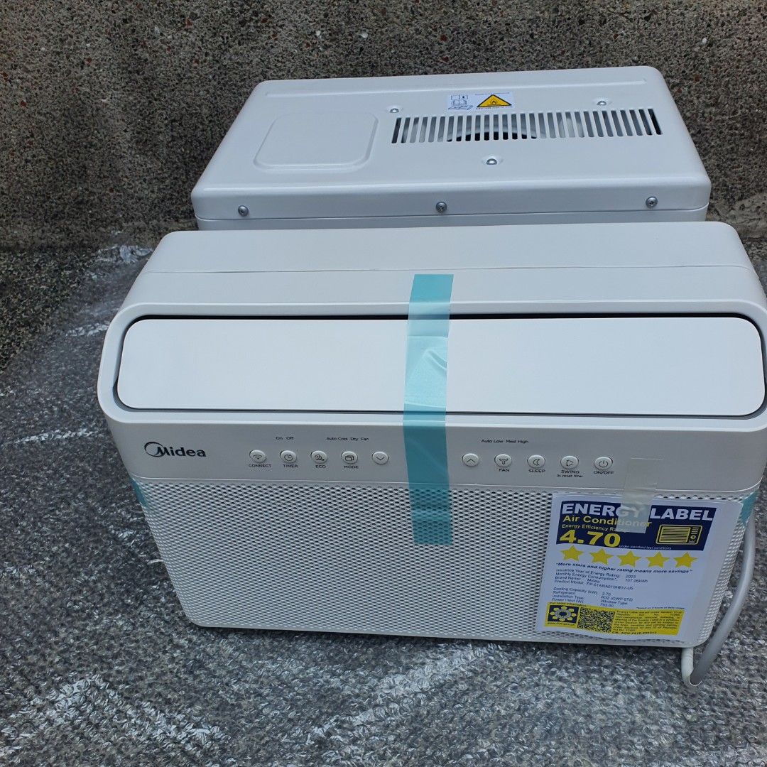 1hp midea u shape inverter window type aircon ac (Category: Craft Supplies & Tools) located in Pasig City. Submitted by thethinkers (Listing ID 1465760893, Image 2). Description: .