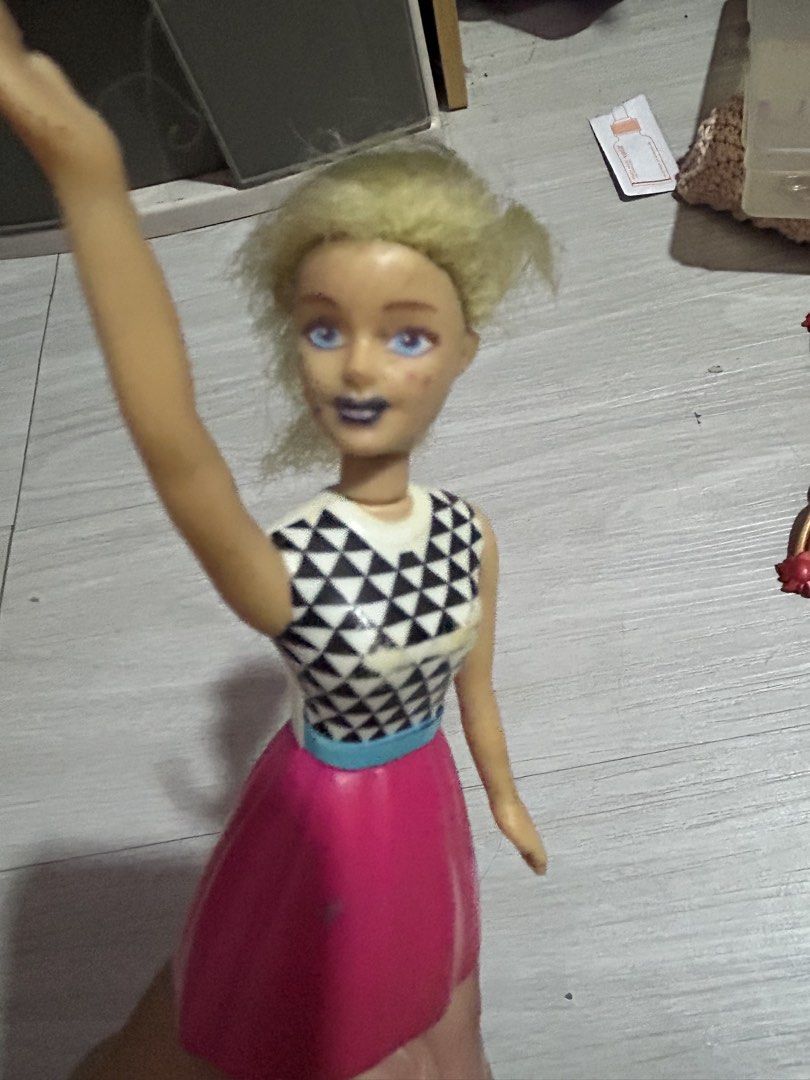 2017 MCDONALDS BARBIE TOY (Category: Kids Toys) located in San Jose del Monte. Submitted by _soft.is.strong_ (Listing ID 1465771573, Image 2). Description: WYSIWYG CUT HAIR FACE STAINS ONE ARM STUCK .