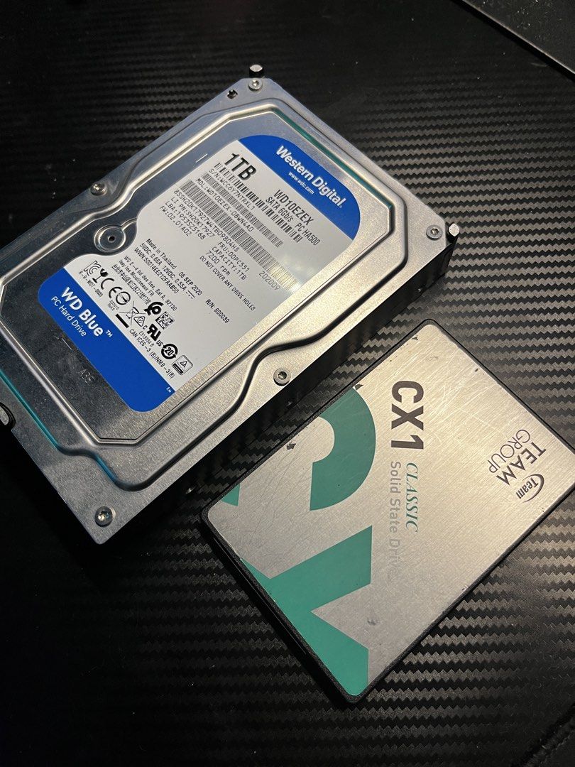 240GB SSD & 1TB HDD BUNDLE (Category: Hard Disks & Thumbdrives) located in Rizal. Submitted by mltech (Listing ID 1465847898, Image 2). Description: 🔥 FOR SALE: 240GB SATA SSD and 1TB HDD BUNDLE 🔥 💰 Selling Price: ₱2,200 (FIXED) 240GB SSD (96% HEALTH) 1TB HDD (100% HEALTH) Both in excellent condition. 📍 Rodriguez, Rizal (Princess Rica Shop) 🚚 Pickup, Lalamove, or Meetup (Gas Fee Applies Depending on Location) 📩 PM for inquiries ⚠️ Any LP in