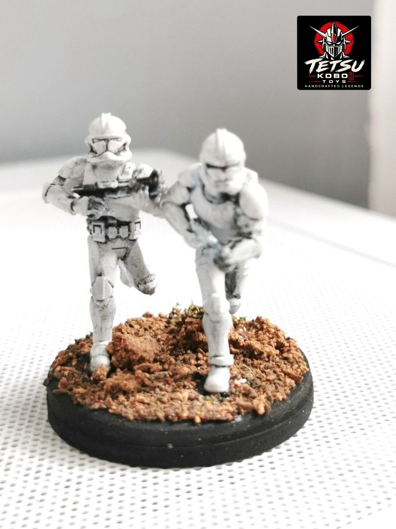 2 inch clone trooper diorama (Category: Figurines & Statues) located in Paranaque City. Submitted by planet4k (Listing ID 1465761183, Image 3). Description: Hand painted Hand crafted base.