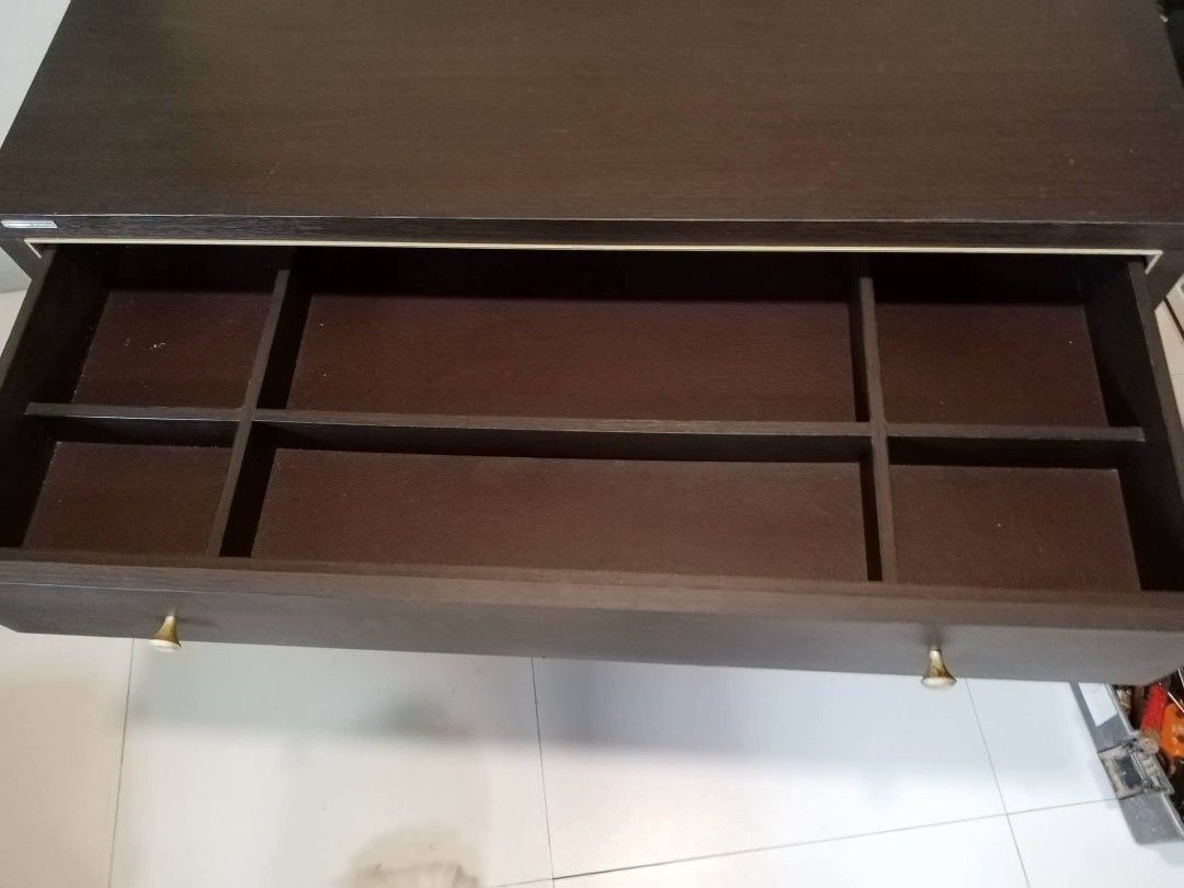 3 Drawer Side Cabinet (Category: Other Home Furniture) located in Manila. Submitted by lynsantosmarcos (Listing ID 1465901761, Image 2). Description: 3 Drawer Side Cabinet Size: 100 x 50 x 78cm Height No any issue Ready to Use you can varnish it again if you want it to look more polished.