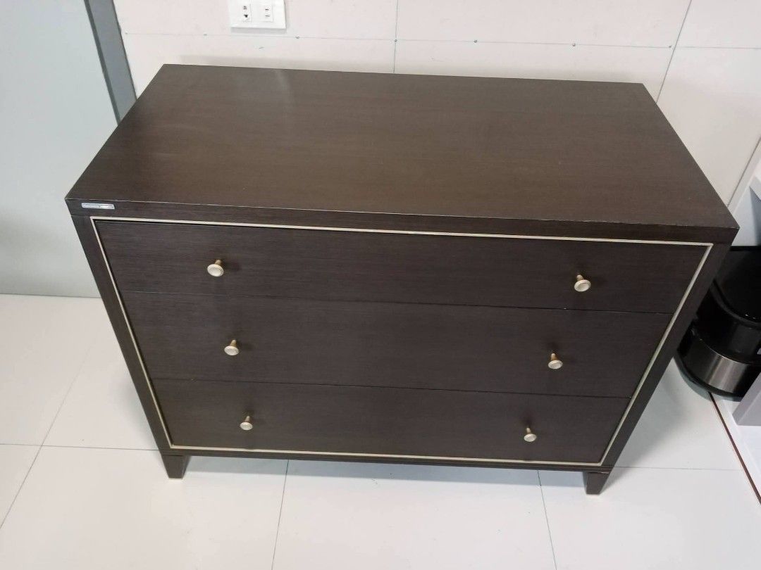 3 Drawer Side Cabinet (Category: Other Home Furniture) located in Manila. Submitted by lynsantosmarcos (Listing ID 1465901761, Image 1). Description: 3 Drawer Side Cabinet Size: 100 x 50 x 78cm Height No any issue Ready to Use you can varnish it again if you want it to look more polished.