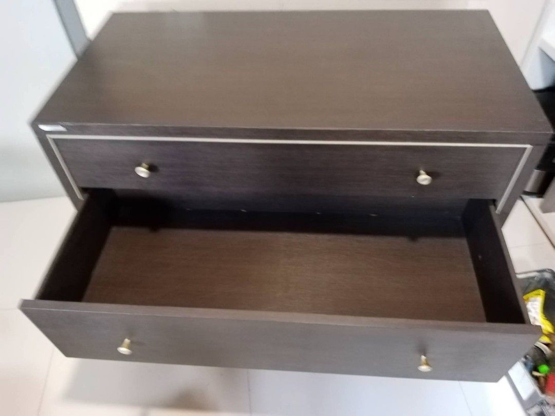 3 Drawer Side Cabinet (Category: Other Home Furniture) located in Manila. Submitted by lynsantosmarcos (Listing ID 1465901761, Image 3). Description: 3 Drawer Side Cabinet Size: 100 x 50 x 78cm Height No any issue Ready to Use you can varnish it again if you want it to look more polished.