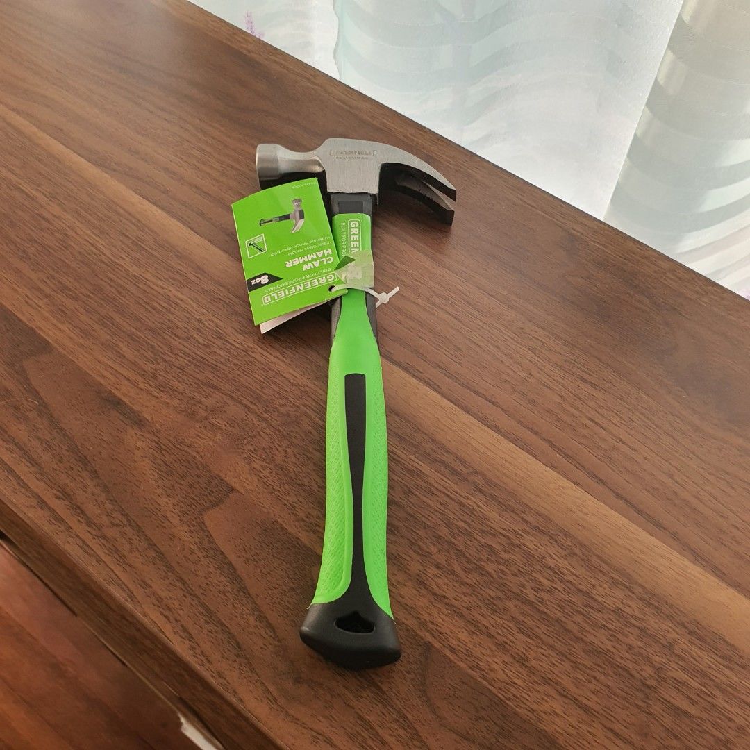 8oz claw hammer martilyo greenfield (Category: Craft Supplies & Tools) located in Pasig City. Submitted by thethinkers (Listing ID 1465760920, Image 2). Description: .