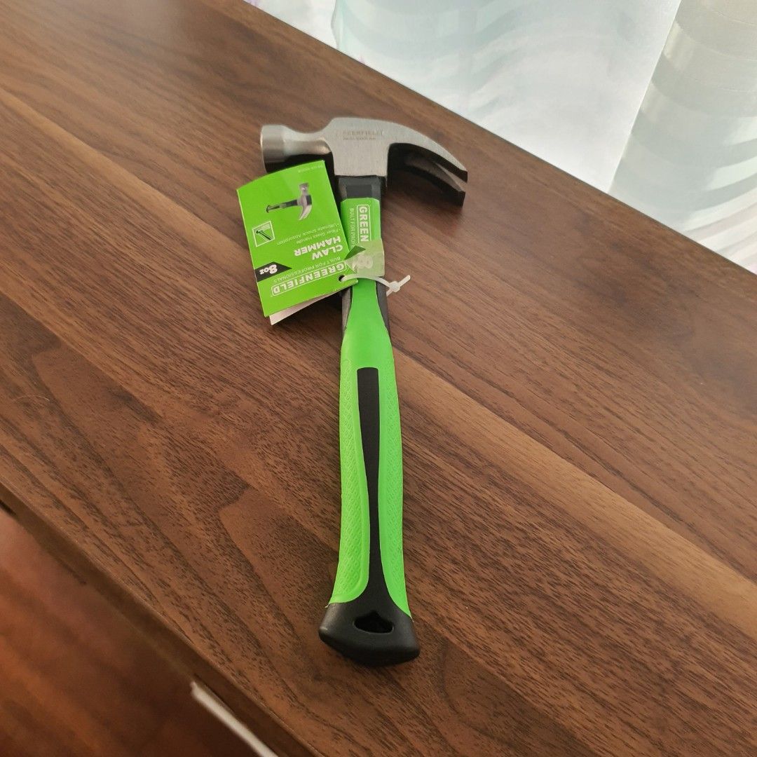 8oz claw hammer martilyo greenfield (Category: Craft Supplies & Tools) located in Pasig City. Submitted by thethinkers (Listing ID 1465760920, Image 3). Description: .