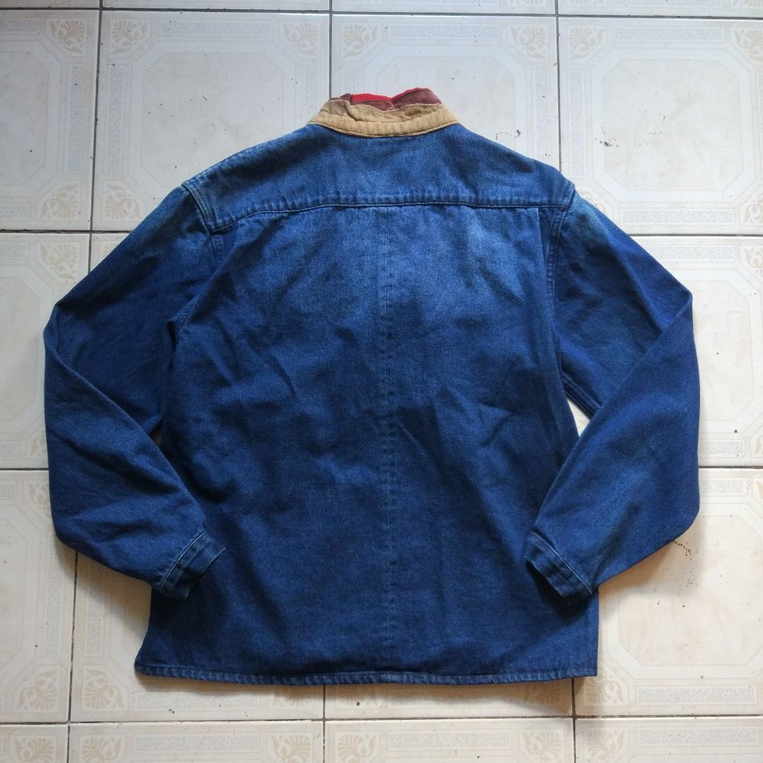 9IX Denim Jubbhan Jacket M (Category: Coats, Jackets and Outerwear) located in Pasay City. Submitted by denimdude.ph (Listing ID 1465843325, Image 2). Description: looks exactly as Kapital IDG Jubbhan Jacket, last pic.
