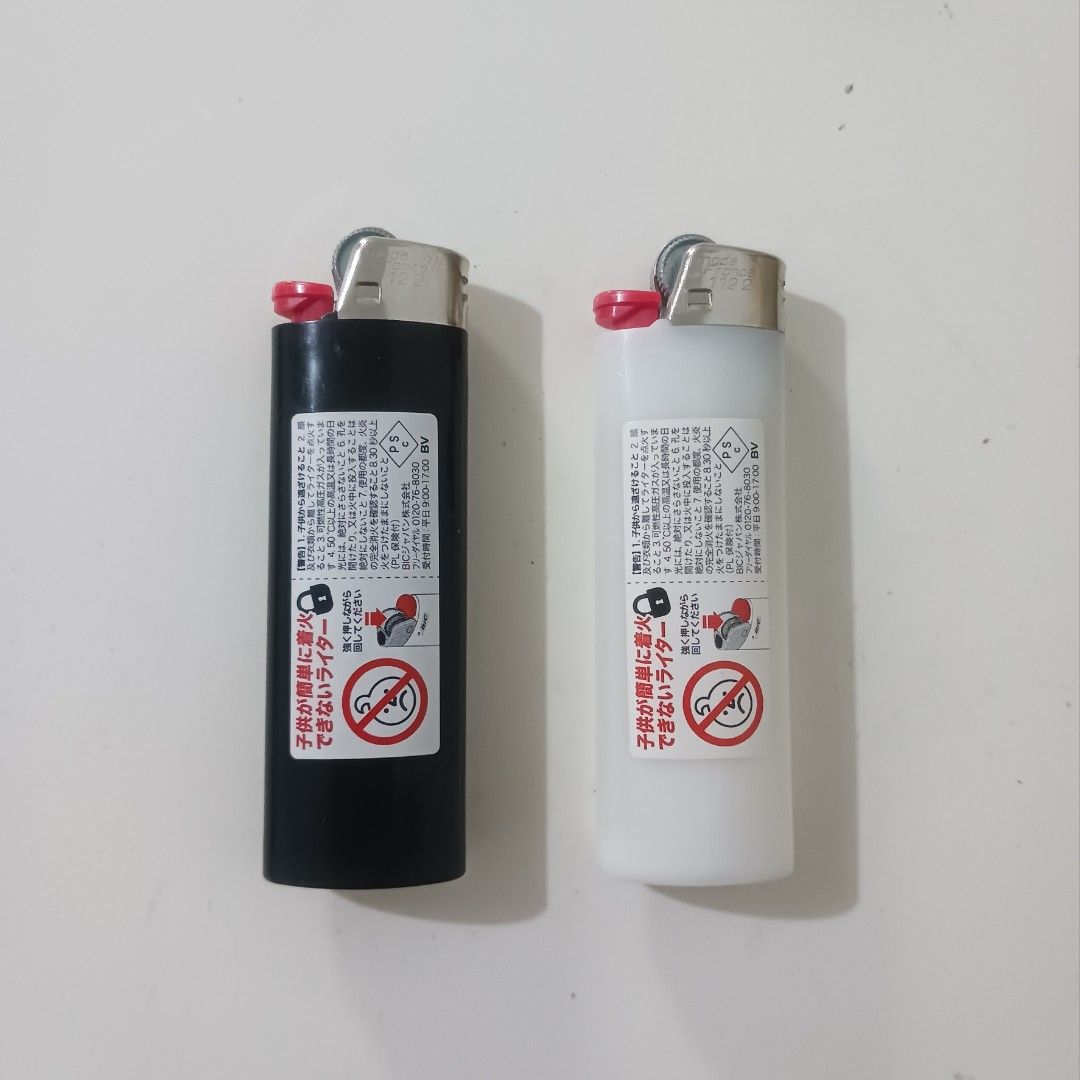 A Bathing Ape BAPE Bic Lighters (Category: Vintage Collectibles) located in Imus. Submitted by kctrey (Listing ID 1465772651, Image 2). Description: Set of 2: Black & White Bic lighters Authentic BAPE lighters.