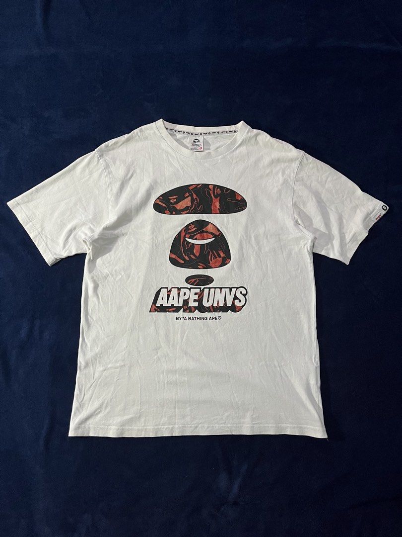 Aape Univs Tee (Category: Activewear) located in Antipolo. Submitted by jerpilemon (Listing ID 1465775967, Image 1). Description: XLarge on tag Need Wash.