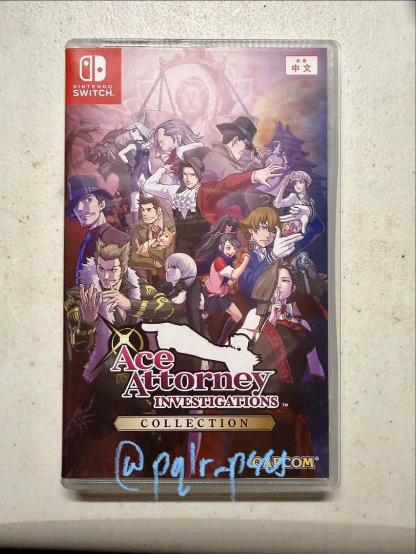 Ace Attorney Investigations Collection Switch (Category: Nintendo) located in Marikina City. Submitted by pqlr_pscs (Listing ID 1465924902, Image 1). Description: FOR SALE ONLY Nintendo Switch Ace Attorney Investigations Collection 1 & 2 w/ unused code – first owner. has crack on case from delivery – with unused code for soundtrack – rfs: completed already ₱1400.