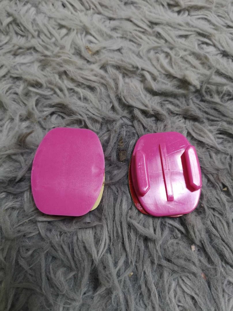 Action Camera Mounting Double Sided Adhesive Pads (Category: Looking For) located in Santa Cruz. Submitted by jmy_surplus.2 (Listing ID 1465899101, Image 2). Description: Size ; L - 2 W - 2.2 Color ; Pink Type ; Adhesive pads For Camera Brand ; No brand Material ; Plastic Style ; Action Camera Mounting Pads LG 113 JMY 5 Batch #224 2 stocks.