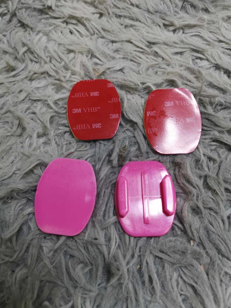 Action Camera Mounting Double Sided Adhesive Pads (Category: Looking For) located in Santa Cruz. Submitted by jmy_surplus.2 (Listing ID 1465899101, Image 1). Description: Size ; L - 2 W - 2.2 Color ; Pink Type ; Adhesive pads For Camera Brand ; No brand Material ; Plastic Style ; Action Camera Mounting Pads LG 113 JMY 5 Batch #224 2 stocks.