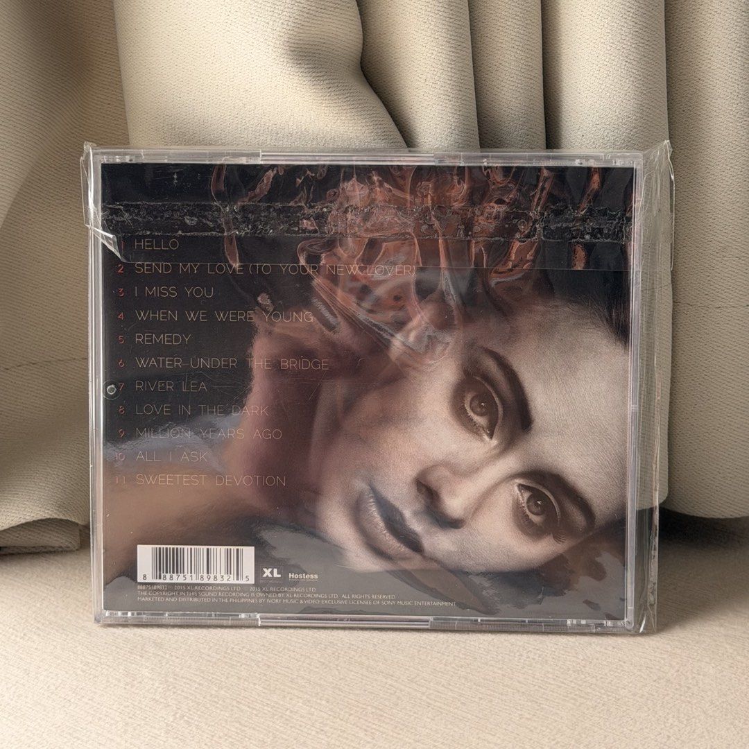 Adele - 25 (Audio CD) (Category: CDs & DVDs) located in Mabalacat. Submitted by philscabinet (Listing ID 1465852996, Image 2). Description: Edition: Standard Type of Pressing: Philippine pressing Condition and Storage: Lightly used, Stored in resealable plastic sleeve Decluttering my CD Collection. Price may be negotiable if taking three or more items. Just send a DM if interested. For Meet-ups Manila: Ayala Malls Manila Bay or PARQAL Mall Pampan