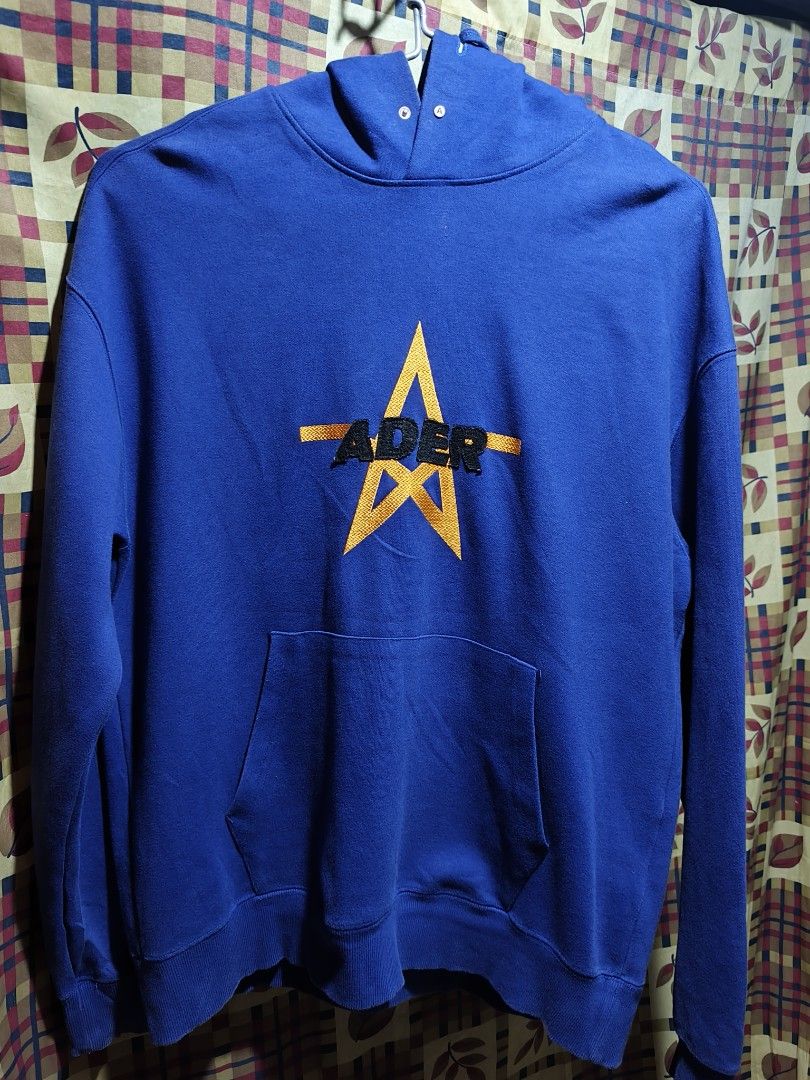 Ader Error Embroidered Star Logo purple hoodie jacket (Category: Coats, Jackets and Outerwear) located in Bauang. Submitted by chrisquinto2004 (Listing ID 1465867136, Image 1). Description: Ader Error Embroidered Star Logo (purple jacket) 23 in x 28 in A1 size with tags (need verification) buyer will pay item + sf.