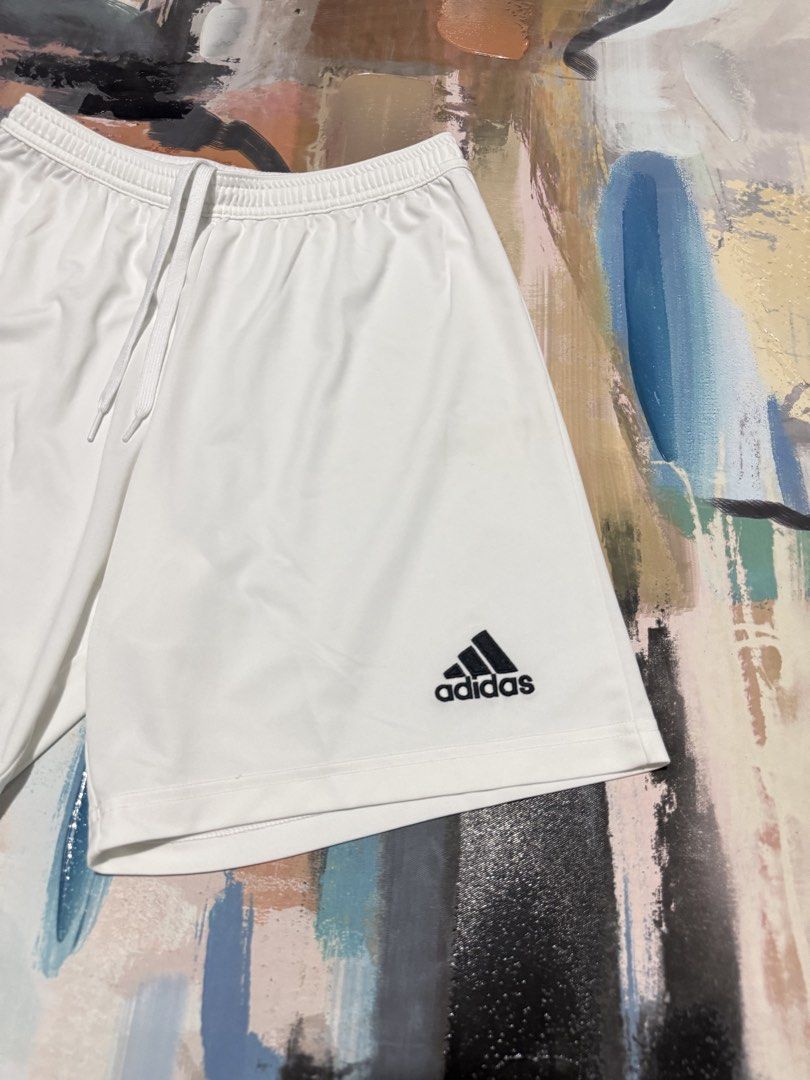 Adidas Aeroready short (Category: Activewear) located in Las Pinas. Submitted by thrftmnl. (Listing ID 1465894497, Image 2). Description: Adidas Shorts Size: Medium Dimes Width: 29-32 Length: 17.5 Issue: none .