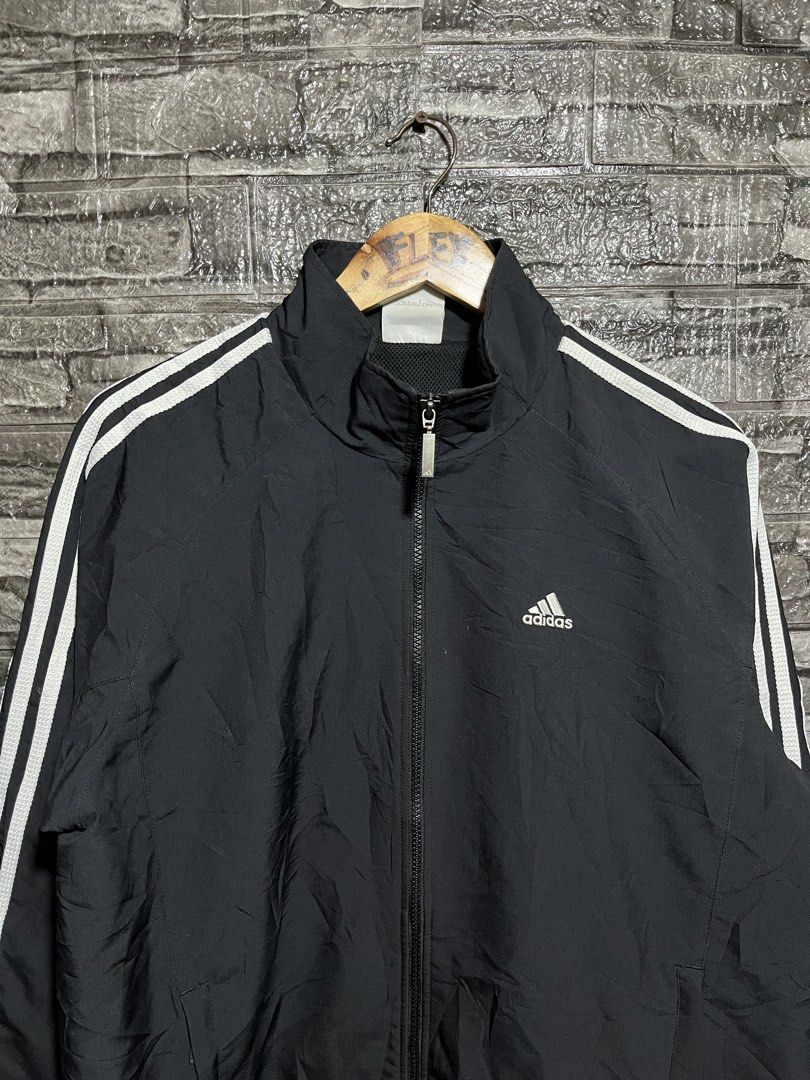 Adidas Full Zip Track Jacket (Category: Coats, Jackets and Outerwear) located in Manila. Submitted by flex_curation (Listing ID 1465935528, Image 2). Description: 23x27 IN VERY GOOD CONDITION BACOOR CAVITE LOC.