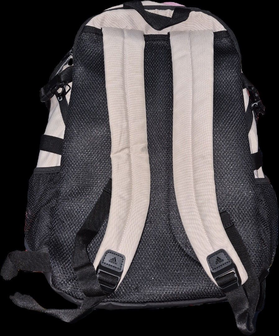 Adidas PRIMELIFT Backpack (Beige) (Category: Backpacks) located in Manila. Submitted by mvgc04 (Listing ID 1464355627, Image 3). Description: - Convenient side mesh pockets for water bottles or essentials - Ideal for school, work, or everyday carry DEFECT: burado na yung 3 stripes niya sa harap but it look goods pa rin naman Kindly message for actual pictures..