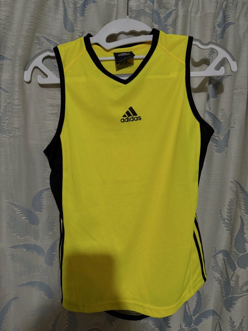 Adidas running singlets (KOTR) (Category: Activewear) located in Rizal. Submitted by lmbelle (Listing ID 1465780239, Image 1). Description: Never worn.