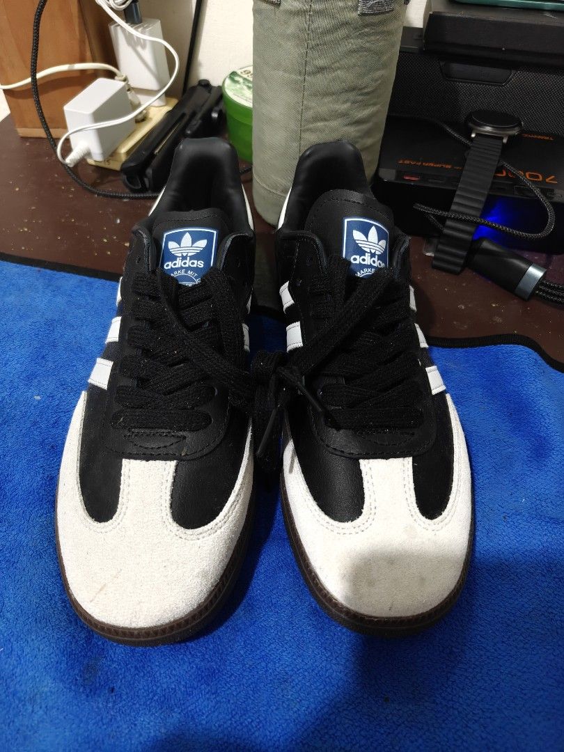 Adidas Samba Brand New Condition size 40 (Category: Sneakers & Footwear) located in Baler. Submitted by arvintorres (Listing ID 1465874710, Image 1). Description: Brand New Condition never been used "𝗣𝗠 𝗳𝗼𝗿 𝗠𝗼𝗿𝗲 𝗣𝗵𝗼𝘁𝗼𝘀" SIZE: US 7, uk 6½, fr 40, jp 250, chn 256 NO ISSUE.