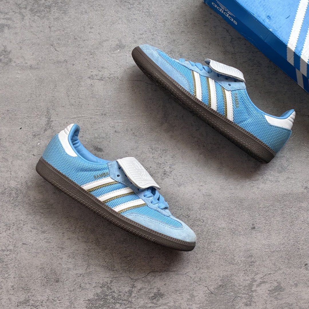 Adidas Samba Lt “Blue Burst” (Category: Sneakers) located in Iligan City. Submitted by gabrielsxn (Listing ID 1465783202, Image 1). Description: Adidas Samba Lt “Blue Burst” Size: US 6.5 | EU 39.5 | CM 24 ✅Excellent Condition Mine: ₱1,999.