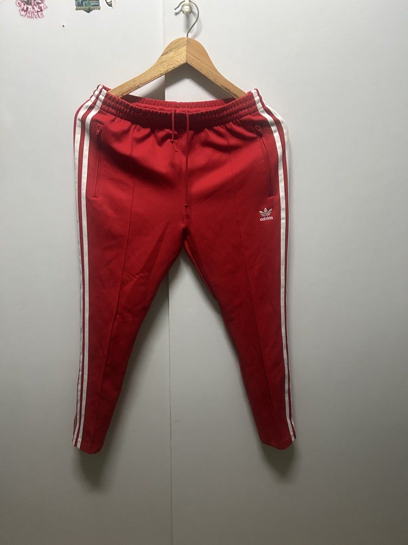 Adidas track oants (Category: Joggers) located in Taytay. Submitted by dariusballesteros (Listing ID 1465826880, Image 1). Description: Ankle zippers Size 30-32w Length 37.