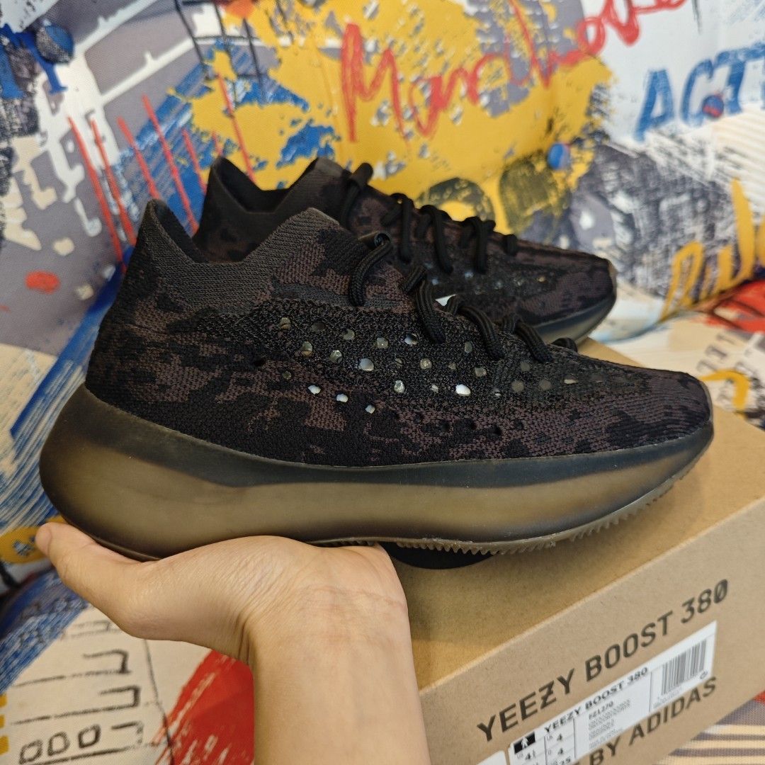 Adidas Yeezy Boost 380 Onyx (Category: Sneakers) located in Iloilo. Submitted by teezeewhyyy (Listing ID 1465930636, Image 1). Description: Size 4.5y Brand new Legit & authentic .