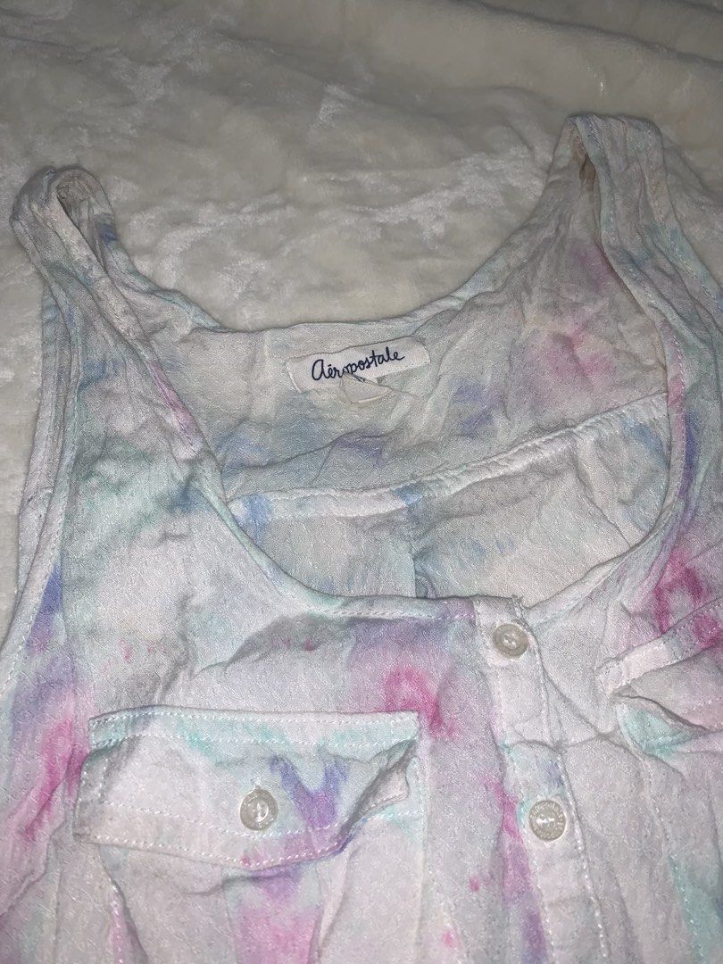Aeropostale Tie-Dye Tank Top (Category: Others Tops) located in Tubigon. Submitted by krazy.kimpoy (Listing ID 1465856346, Image 2). Description: size M on tag #aeropostale #y2k #tops.