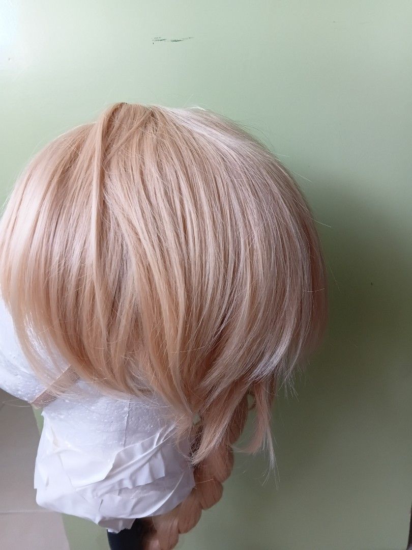 Aether Cosplay Wig Manmei Genshin Impact (Category: Hair Accessories) located in Manila. Submitted by panccino (Listing ID 1465820830, Image 2). Description: Manmei brand Unstyled and used only once The braids need to rebraid it MOP : Gcash MOD : J&T, Lalamove, Meetup (Moa, Rob Manila, Lrt 1 with handling fee depends how far) Loc: Malate Manila .