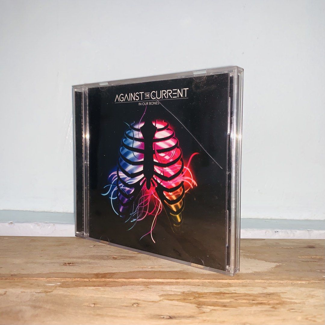 Against The Current - In Our Bones CD Album (Category: CDs & DVDs) located in Caloocan City. Submitted by offthegridfinds (Listing ID 1465945914, Image 1). Description: - Artist / Album: Against The Current - In Our Bones (Debut Studio Album) - Release Year & Label: 2016, Fueled By Ramen - Format: Standard jewel case CD - Inclusions: Original album booklet with lyrics, band photos, and credits - Condition: Disc and case are both intact and well-m
