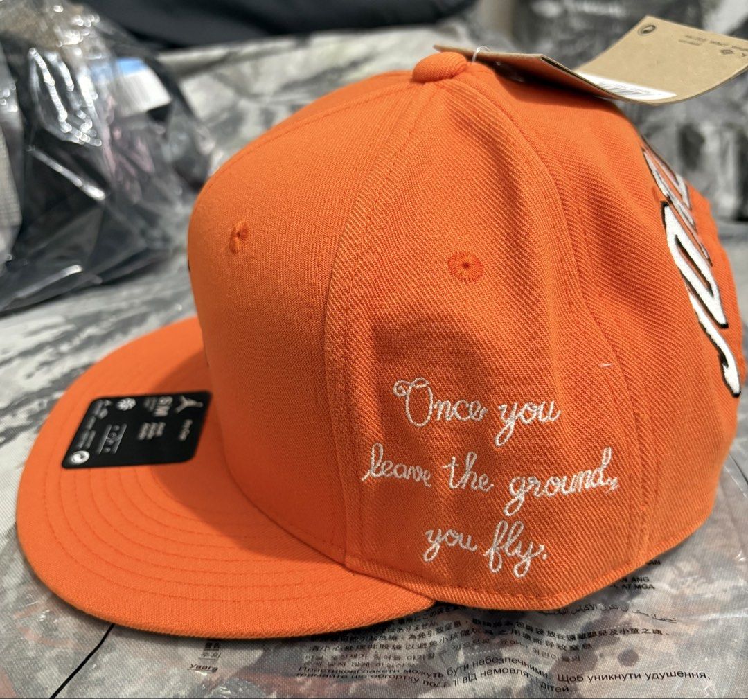 Air Jordan Pro Structured Hat S/M (Category: Caps & Hats) located in Manila. Submitted by shoepatos4u (Listing ID 1465897678, Image 3). Description: Brand: Air Jordan Product Code: HV1068-805 Colorway: Starfish/Black/Black Main Color: Orange • Fit and Style: Max-depth, structured crown design with a flat brim for a traditional baseball look. • Closure: Adjustable snapback closure at the rear for a custom, secure fit. • Details: Premium embroidere