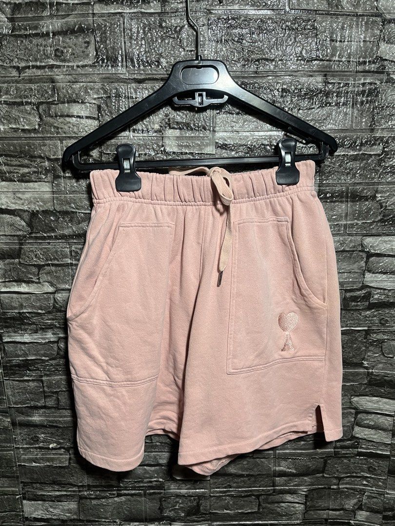 Ami Embroidered Short (Category: Shorts) located in Manila. Submitted by flex_curation (Listing ID 1465791036, Image 1). Description: 26-30W 16L HAVE A STAIN OVERALL IN VERY GOOD CONDITION BACOOR CAVITE LOC.