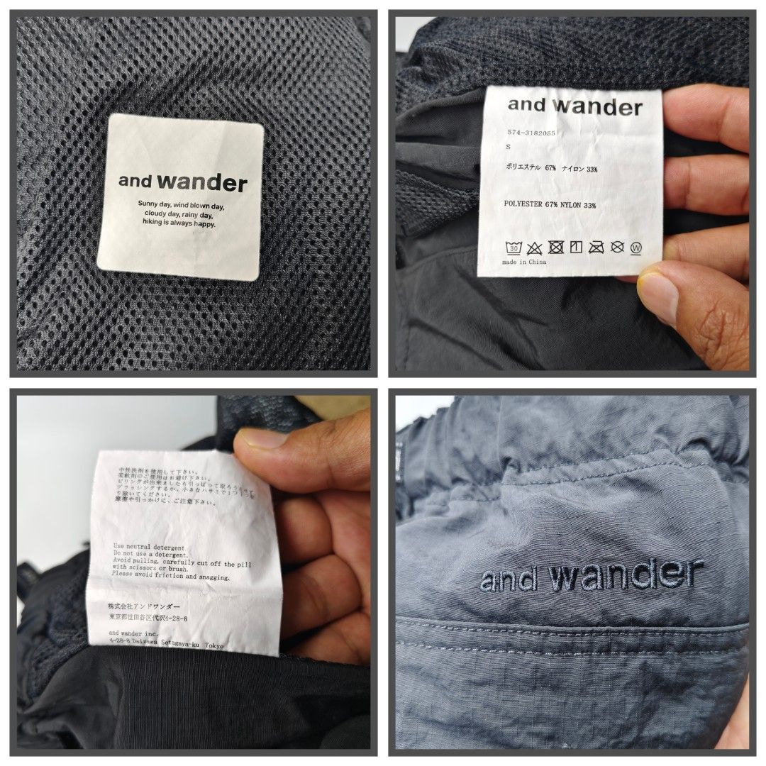 And wander oversized utility belted parachute cargo pant (Category: Trousers) located in Baguio. Submitted by archival_thrifted.ph. (Listing ID 1465856417, Image 2). Description: FOR SALE‼️ .AND WANDER OVERSIZED UTILITY BELTED PARACHUTE CARGO PANT COR MENS .💯 AUTHENTIC . EXCELLENT CONDITION .SIZE SMALL ON TAG .PHP 4800 PLUS SF .❌❌ COP/COD .MOP GCASH .COURIER J&T .BAGUIO AREA .DM FOR SURE BUYER TY.
