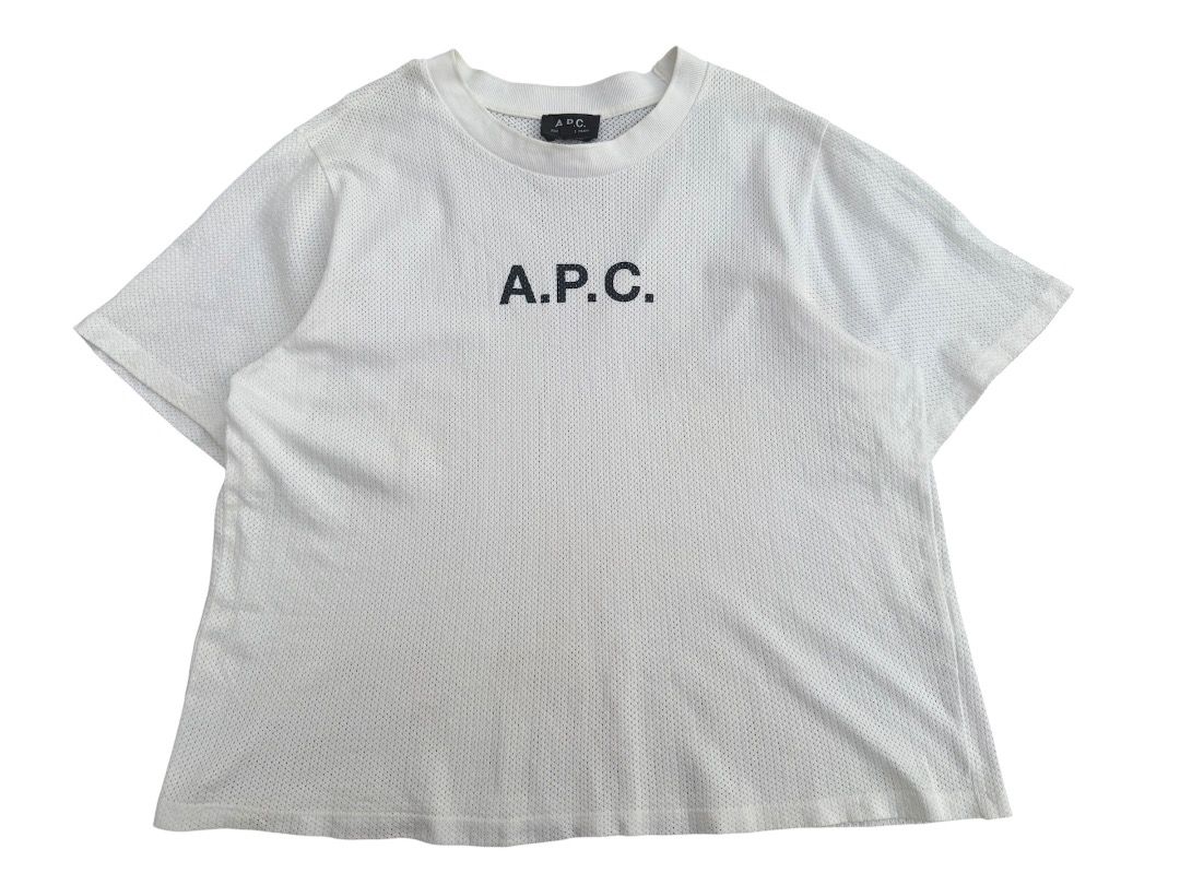 APC Mesh Tshirt (Category: Shirts) located in Kabankalan. Submitted by secondhandgems2 (Listing ID 1465763299, Image 1). Description: Size Large (21W 23L) Excellent Condition Boxy Type Authentic .