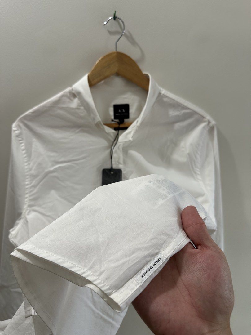 Armani Exchange Button Down Shirt (Category: Formal Shirts) located in Baguio. Submitted by .daryl (Listing ID 1465846777, Image 3). Description: 20 width 29 length .