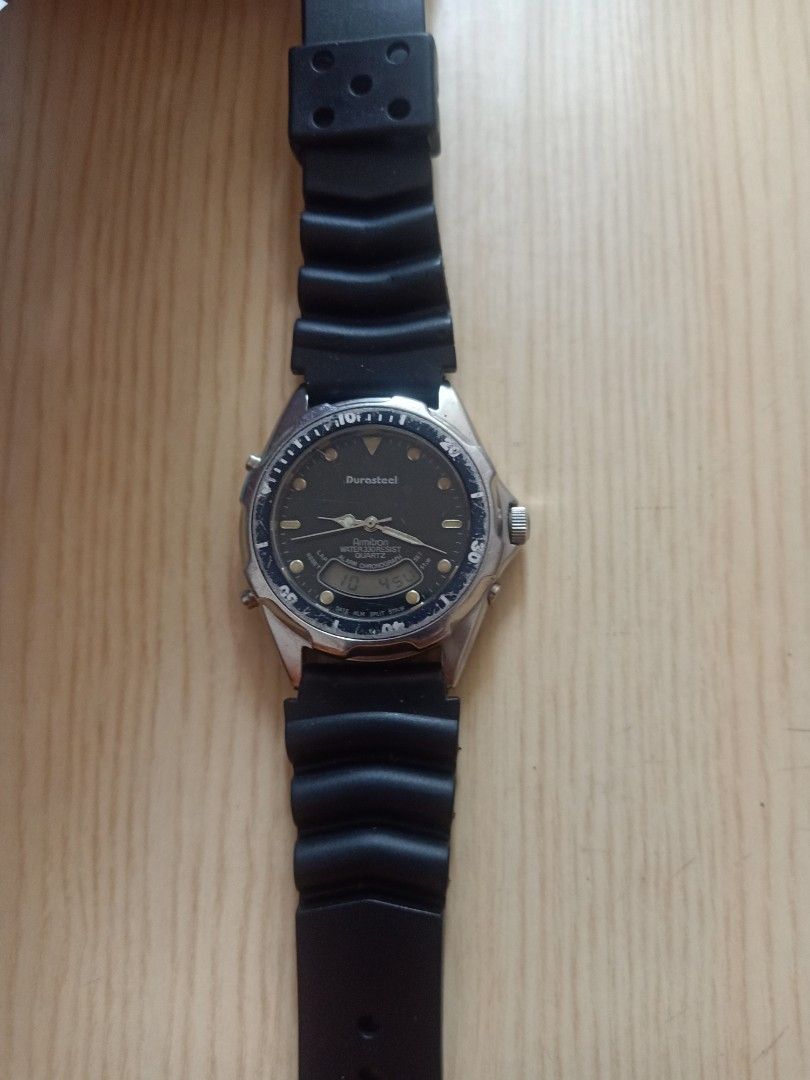 Armitron (Category: Men's Watches) located in Las Pinas. Submitted by the_recycle_shop (Listing ID 1465764837, Image 3). Description: Original good working condition Quartz with battery 40mm Fully functional.