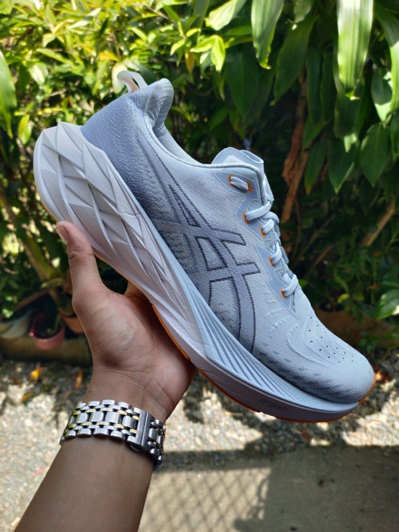 Asics Novablast 4 (Category: Sneakers) located in Malasiqui. Submitted by shoesyourbrand (Listing ID 1465797517, Image 1). Description: FOR SALE USED RUNNING SHOES‼️ 𝗔𝗦𝗜𝗖𝗦-𝗡𝗼𝘃𝗮𝗯𝗹𝗮𝘀𝘁 𝟰 '𝗟𝗶𝗴𝗵𝘁 𝗕𝗹𝘂𝗲 𝗡𝗮𝘃𝘆'(AUTHENTIC/ORIGINAL) SIZE: US 12 MENS | EUR 46.5 | 29.5CM EXCELLENT CONDITION | SLIGHTLY USED W/MINIMAL SIGN OF USAGE PRICE: ₱𝟮,𝟵𝟵𝟵 FREE SHIPPING 🚛 PAYMENT FIRST BASIS MODE OF PAYMENT: GCASH, BANK TRANSFER COURIER SE