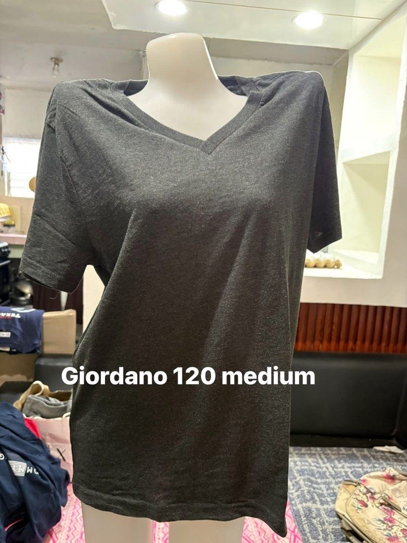 Assorted Branded T-Shirts Medium Size (Category: Tshirts & Polo Shirts ) located in General Trias. Submitted by ersaulog31 (Listing ID 1465821706, Image 2). Description: - Bundle of 4 casual shirts - Size: Medium - Includes: DAD (US brand), Giordano V-neck, Jordan graphic print, and Hollister logo tee - Material: Comfortable cotton - Condition: Great for everyday wear - Grab all 4 in one go!.