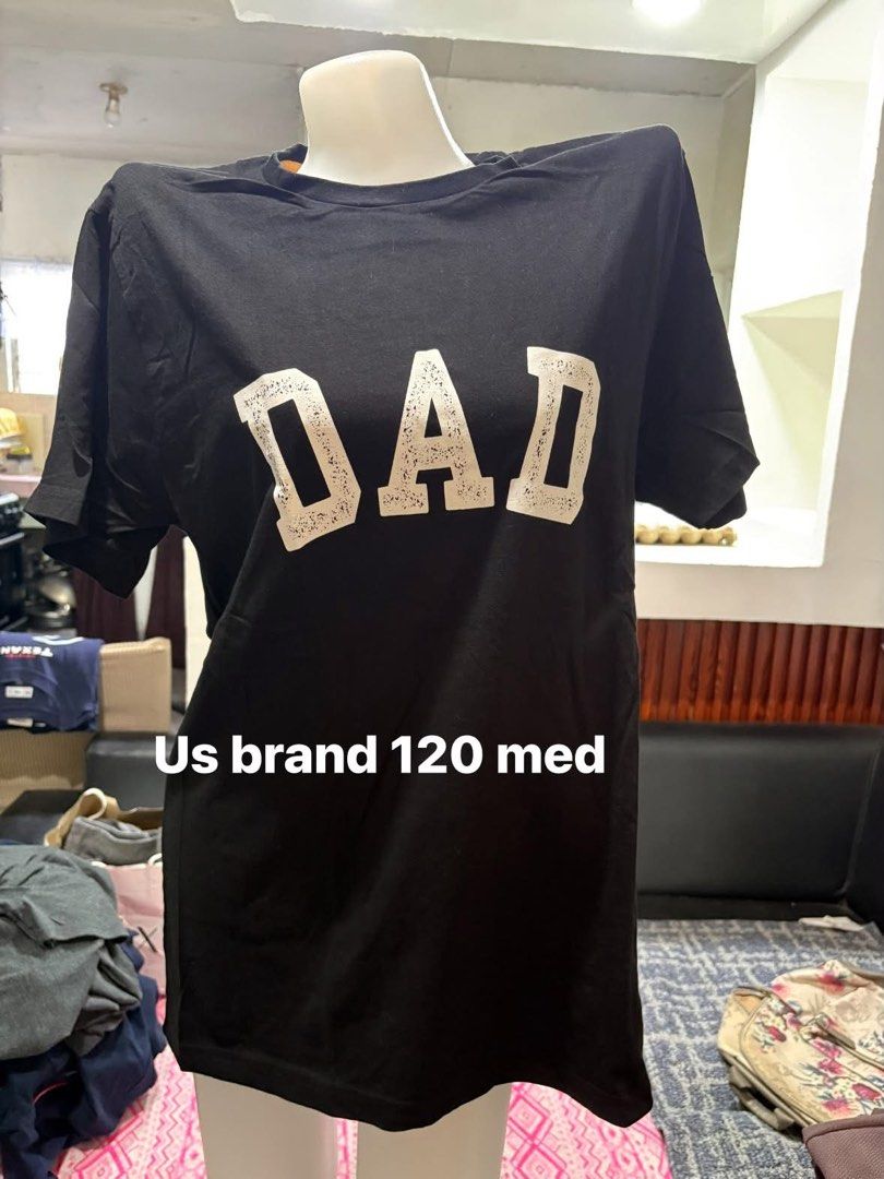 Assorted Branded T-Shirts Medium Size (Category: Tshirts & Polo Shirts ) located in General Trias. Submitted by ersaulog31 (Listing ID 1465821706, Image 1). Description: - Bundle of 4 casual shirts - Size: Medium - Includes: DAD (US brand), Giordano V-neck, Jordan graphic print, and Hollister logo tee - Material: Comfortable cotton - Condition: Great for everyday wear - Grab all 4 in one go!.