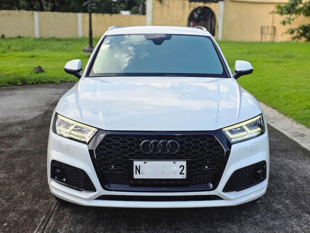 Audi Q5 2.0 TDI S-Line (Category: Used Cars) located in Las Pinas. Submitted by r91cars (Listing ID 1465861811, Image 1). Description: 2019 Audi Q5 2.0 TDI Local PGA S-Line Top of the line 2.0L TDI Diesel Engine Automatic Transmission 60K ODO Well Maintained No issues - Air Suspension - Virtual Cockpit - Bang & Olufsen Speaker - 20" Wheels - Sports kit Asking 1.2M Negotiable Open for trade Viewing: Amore at Portofino near Evia Mall Daang Hari and