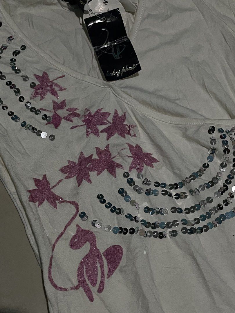 BABY PHAT HALTER NECK TOP (Category: Others Tops) located in Cagayan de Oro. Submitted by patrickjam03829 (Listing ID 1465921491, Image 2). Description: GOOD CONDITION WITH BRAND NEW HANTAGS size xs to small.