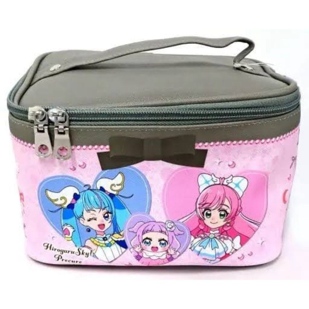 Bandai Spirts Precure Vanity Case (Category: Purses & Pouches) located in Quezon City. Submitted by kitsune.treasures (Listing ID 1465909091, Image 1). Description: *First to pay policy! *1 day reservation only. Failure to pay on time, auto cancel. 📍Quezon City * MOD: J&T | Lalamove * MOP: GCASH | BPI 📦ON HAND AND READY TO SHIP! CONDITION: WHAT YOU SEE IS WHAT YOU GET. Dimensions: Kindly check the photos for the actual measurements. Please chec