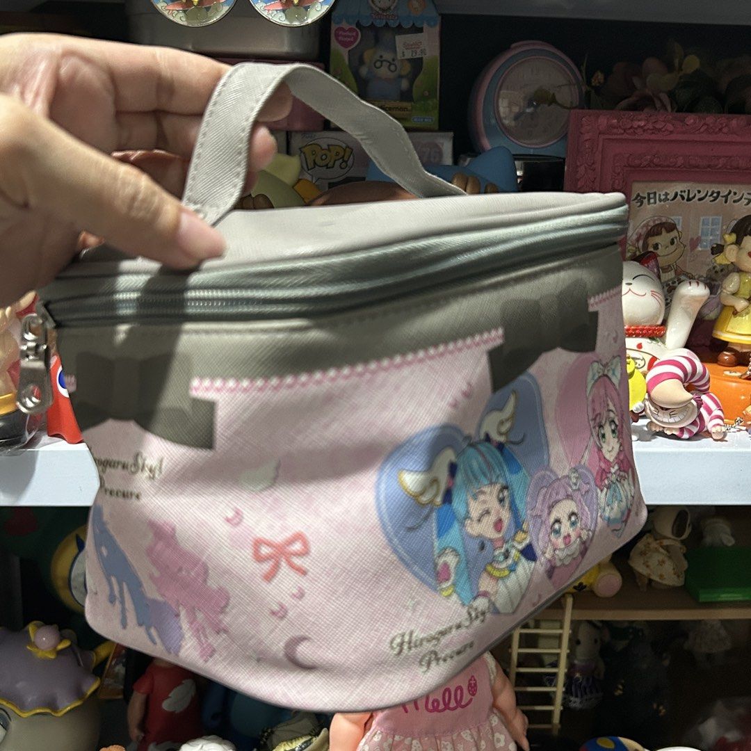 Bandai Spirts Precure Vanity Case (Category: Purses & Pouches) located in Quezon City. Submitted by kitsune.treasures (Listing ID 1465909091, Image 3). Description: *First to pay policy! *1 day reservation only. Failure to pay on time, auto cancel. 📍Quezon City * MOD: J&T | Lalamove * MOP: GCASH | BPI 📦ON HAND AND READY TO SHIP! CONDITION: WHAT YOU SEE IS WHAT YOU GET. Dimensions: Kindly check the photos for the actual measurements. Please chec