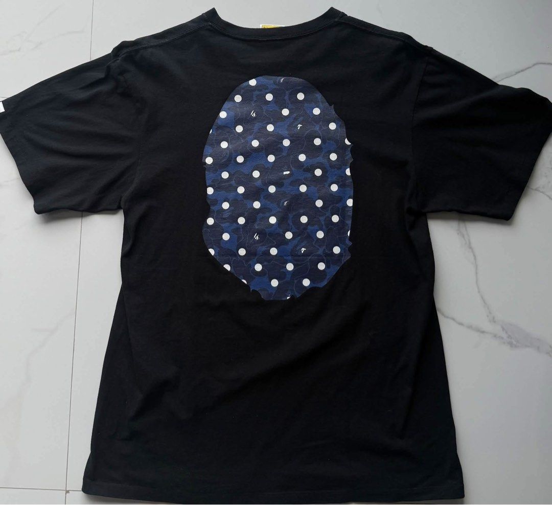 Bape polkadot abc design mirror (Category: Activewear) located in Manila. Submitted by jacob05_713 (Listing ID 1465924966, Image 2). Description: Bape polkadot abc design Size xl Authenthic No issue 2600.