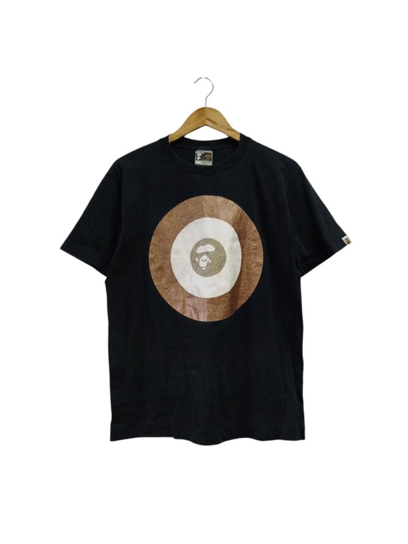 BAPE VINTAGE TARGET SHIRT (Category: Tshirts & Polo Shirts ) located in Bayombong. Submitted by Gentlemans_ClosEt (Listing ID 1465792126, Image 1). Description: BAPE VINTAGE TARGET SHIRT SIZE MEDIUM DIMES: W20 X L27 9.5/10 COLOR RATE EXCELLENT CONDITION.NO ISSUES.
