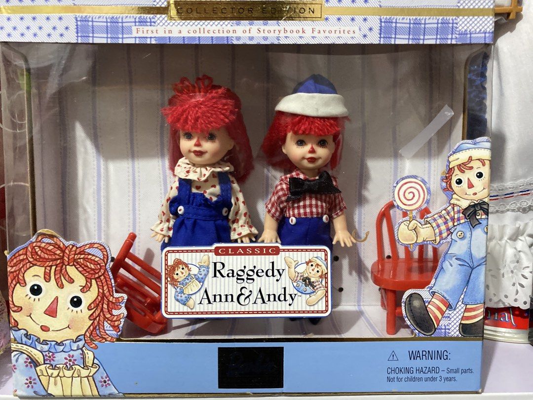 Barbie Raggedy and Ann (Category: Kids Toys) located in Las Pinas. Submitted by sherylandmargaux (Listing ID 1465911987, Image 2). Description: .
