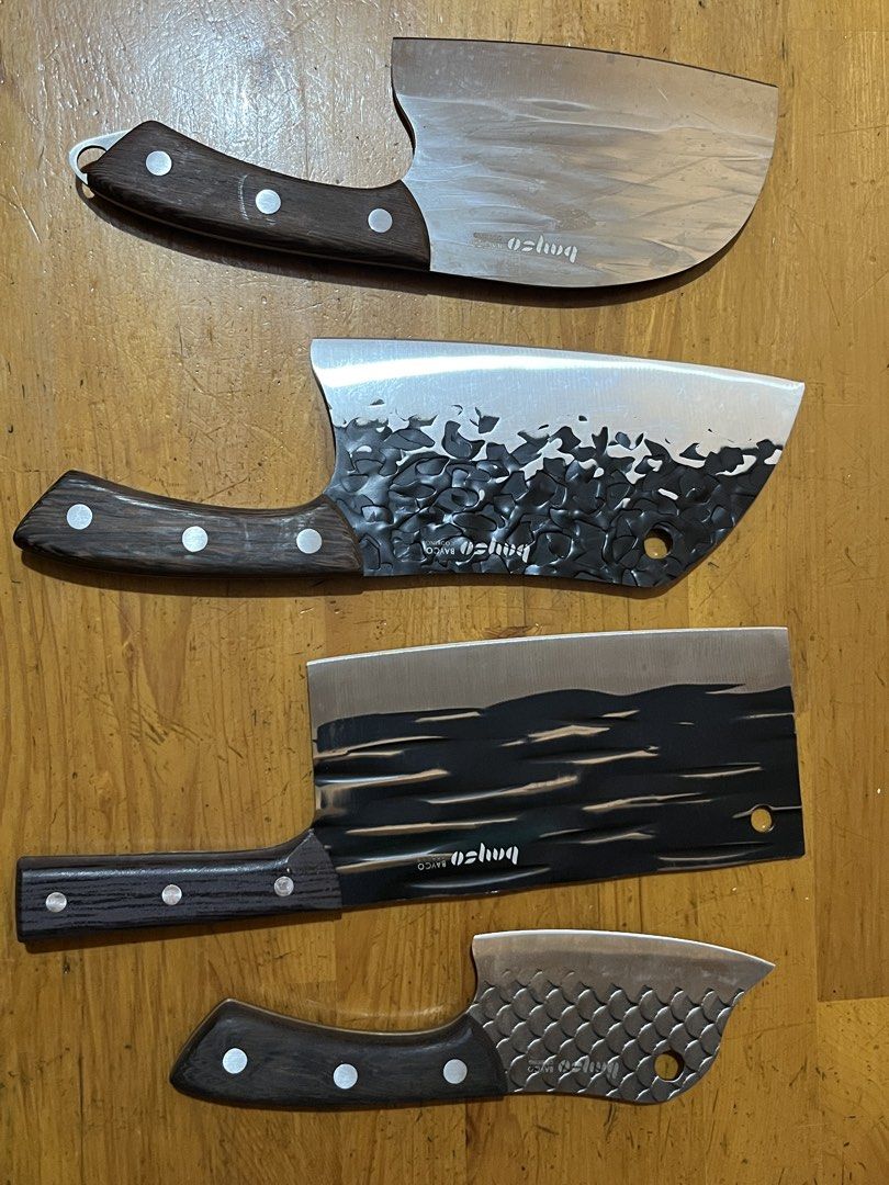 Bayco Butcher Knives (Category: Knives & Chopping Boards) located in Santa Rosa. Submitted by kattiepurry (Listing ID 1465892921, Image 1). Description: 399 pesos each! Bnew from Bayco! Heavyduty 💯 Makapal po blade. 4pcs only.