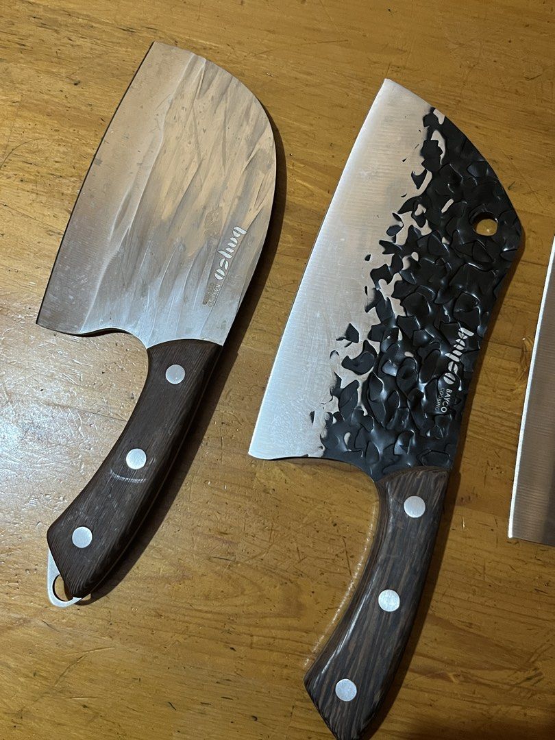 Bayco Butcher Knives (Category: Knives & Chopping Boards) located in Santa Rosa. Submitted by kattiepurry (Listing ID 1465892921, Image 2). Description: 399 pesos each! Bnew from Bayco! Heavyduty 💯 Makapal po blade. 4pcs only.