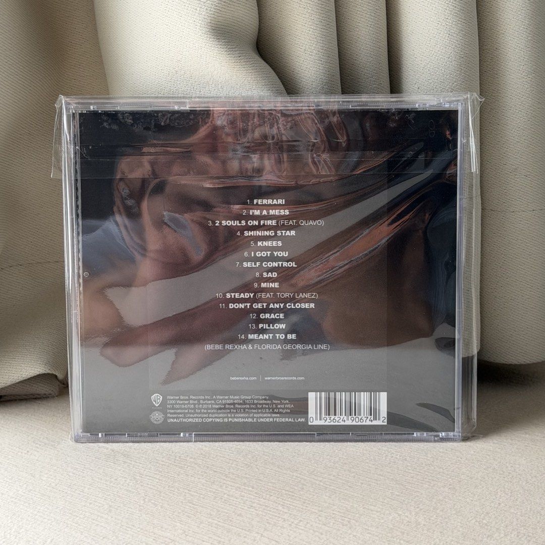 Bebe Rexha - Expectations (Audio CD) (Category: CDs & DVDs) located in Mabalacat. Submitted by philscabinet (Listing ID 1465859154, Image 2). Description: Edition: Standard Type of Pressing: USA pressing Condition and Storage: Like New, Stored in resealable plastic sleeve Decluttering my CD Collection. Price may be negotiable if taking three or more items. Just send a DM if interested. For Meet-ups Manila: Ayala Malls Manila Bay or PARQAL Mall Pa